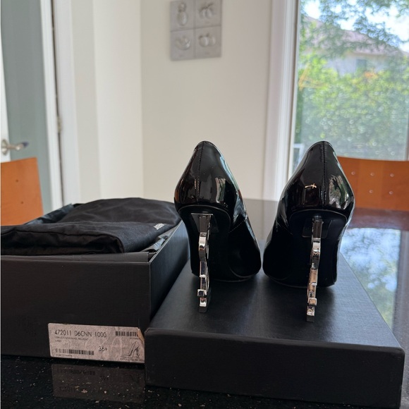 OPYUM Point Toe PUMPS IN PATENT LEATHER - Picture 5 of 6